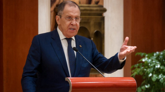 Le ministre russe des Affaires étrangères, Sergueï Lavrov. Crédit Photo: Handout / RUSSIAN FOREIGN MINISTRY / AFP