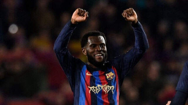 Kessié inscrit le but de la victoire pour le FC Barcelone. Crédit photo : Josep LAGO / AFP