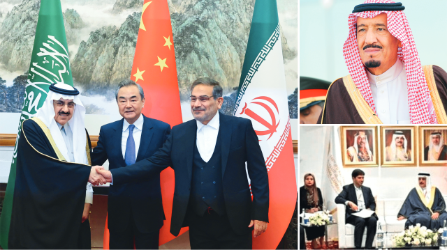Suudi Arabistan ve İran arasında Çin’in arabuluculuğu ile gerçekleşen anlaşma.