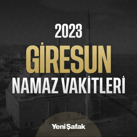 Giresun yatsı namazı saat kaçta? Giresun teravih namazı vakti 2023
