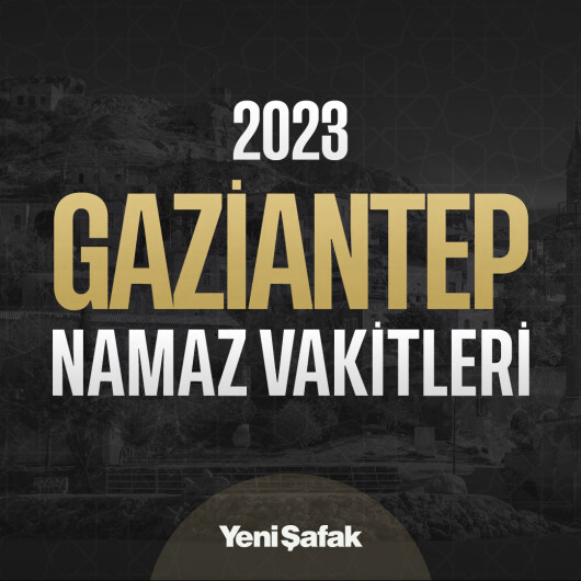 Gaziantep teravi namazı vakitleri 2023