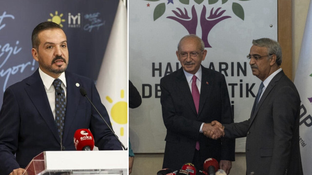 İYİ Parti Sözcüsü Kürşad Zorlu, Kılıçdaroğlu-HDP görüşmesine ilişkin açıklamalarda bulundu.