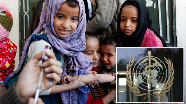 DSÖ Yemen'i çocuk felci ve kızamığa karşı uyardı