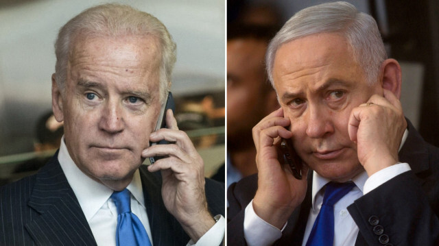 Biden Netanyahu ile İsrail-Filistin çatışmalarının azaltılmasına yönelik toplantıyı görüştü.