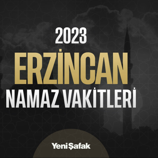 Erzincan teravih namazı saatleri 2023