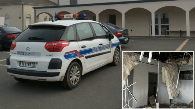 Fransa'nın Wattignies kentinde camiye çirkin saldırı. 