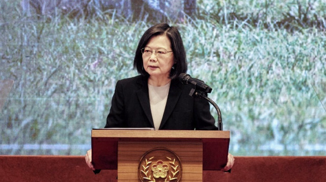 La présidente taïwanaise Tsai Ing-wen. Crédit photo: Sam Yeh/AFP