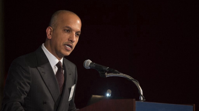 L'ancien ministre qatari des Finances, Ali Cherif al-Emadi. Crédit photo: JIM WATSON / AFP
