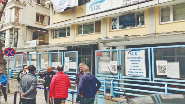 SGK Ankara İl Müdürlüğü.