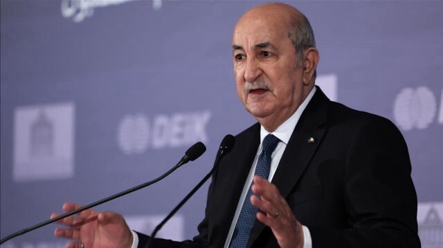 Le président algérien, Abdelmadjid Tebboune. Crédit Photo: AA