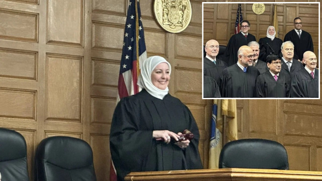 ABD’nin ilk başörtülü Yargıcı Nadia Kahf.