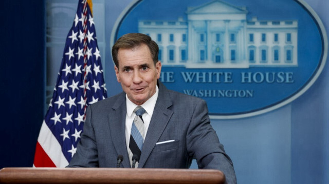 Le coordinateur du Conseil de sécurité nationale pour les communications stratégiques, John Kirby. Crédit photo: Anna Moneymaker / GETTY IMAGES AMÉRIQUE DU NORD / Getty Images/ AFP