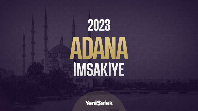 Adana İmsakiye 2023