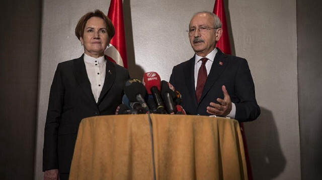 İYİ Parti Lideri Meral Akşener, CHP Lideri Kemal Kılıçdaroğlu.