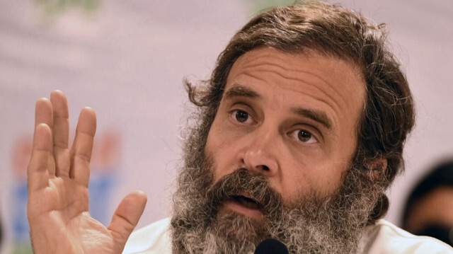 Le chef du parti du Congrès indien, Rahul Gandhi. Crédit photo: Tauseef MUSTAFA / AFP