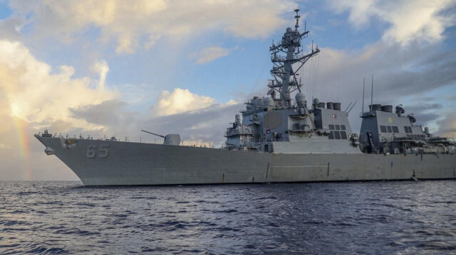 واشنطن تنفي ادعاء بكين طرد مدمرة أمريكية ببحر الصين الجنوبي 