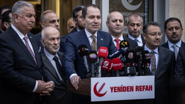 Yeniden Refah Partisi Genel Başkanı Fatih Erbakan.