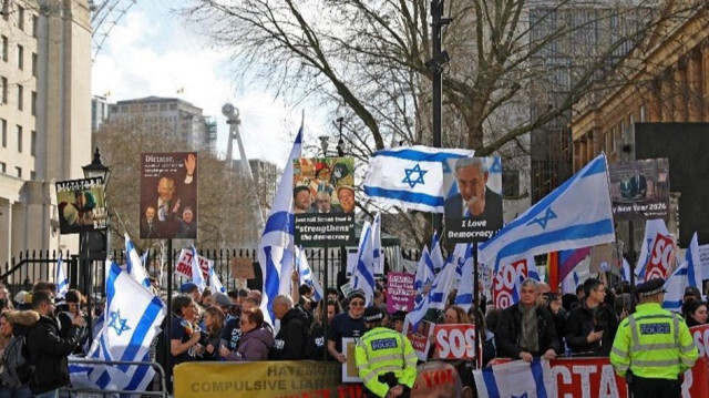 لندن.. مظاهرتان منفصلتان ضد زيارة نتنياهو لبريطانيا
