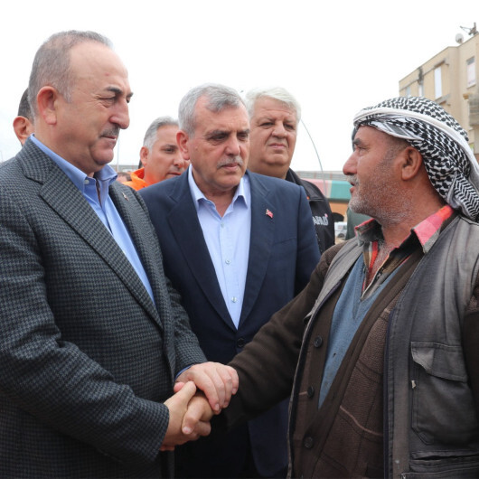 Bakan Çavuşoğlu selden etkilenen Şanlıurfa'da: Nedenleri araştırılıp gereken tedbirler alınacak
