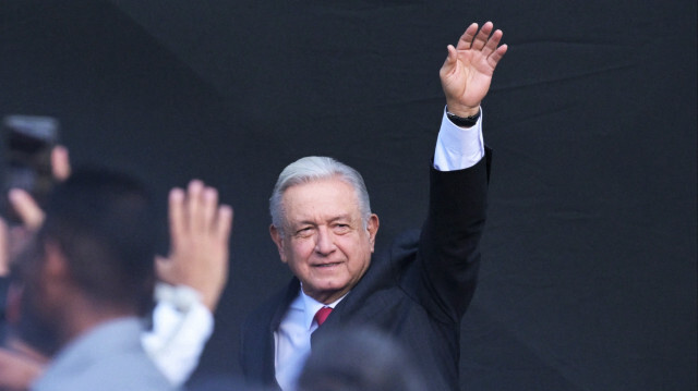 Andrés Manuel López Obrador, Président du Mexique. Crédit photo: RODRIGO ARANGUA / AFP