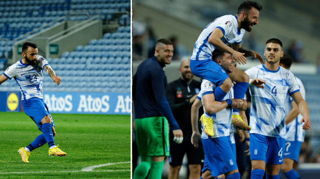 Siopis ve Bakasetas, Yunanistan adına gol attılar