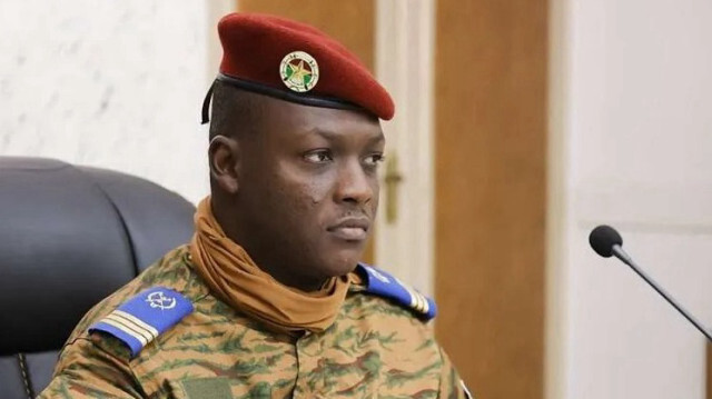 Le capitaine Ibrahim Traoré. Crédit Photo: APA News