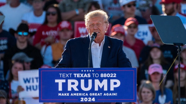 ABD Eski Başkanı Donald Trump, 2024 başkanlık seçimleri için ilk büyük mitingine Teksas'tan başladı.