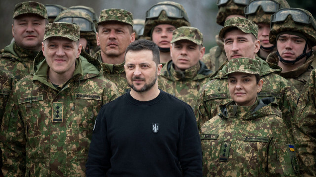 Volodymyr Zelensky, Président de l'Ukraine.
Crédit Photo: Handout / UKRAINIAN PRESIDENTIAL PRESS SERVICE / AFP

