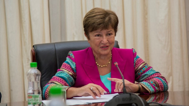 Kristalina Georgieva, directrice générale du Fonds monétaire international.
Crédit Photo: SALIM DAWOOD / AFP

