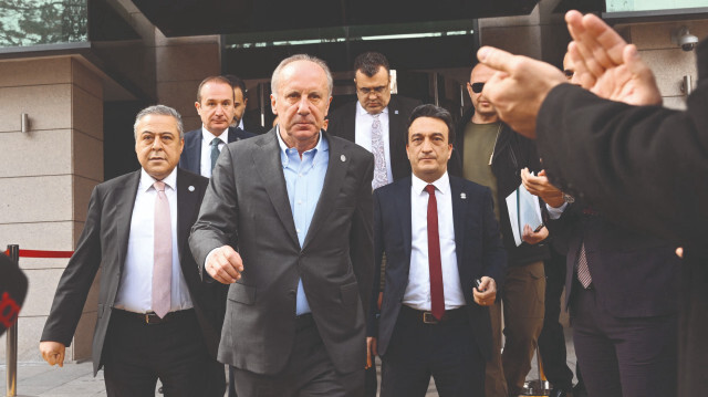  Memleket Partisi Genel Başkanı Muharrem İnce, 100 bin imzayı 4’üncü günde aştı.