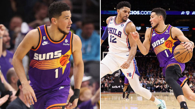 Devin Booker performansıyla yıldızlaştı.