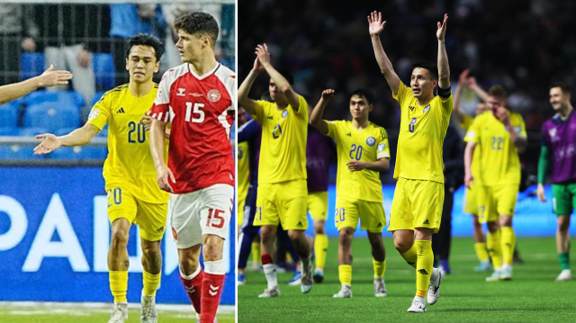 Kazakistan, Danimarka'yı geriden gelip yendi