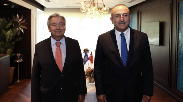 Dışişleri Bakanı Mevlüt Çavuşoğlu, BM Genel Sekreteri Antonio Guterres ile telefonda görüştü. (Arşiv)
