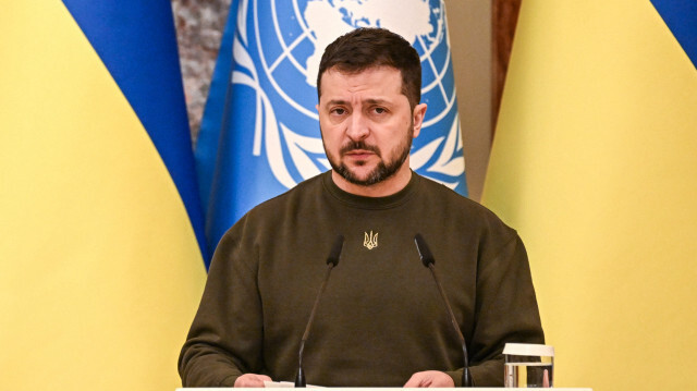 Ukrainian President Volodymyr Zelenskyy