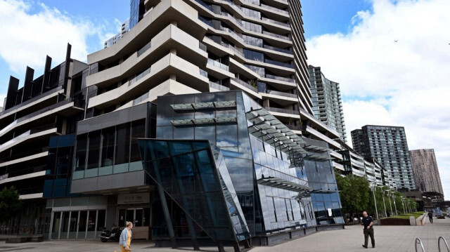Centre d'affaires de Melbourne, en Australie. Crédit photo: William West / AFP