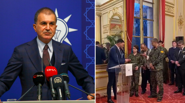 Fransa Senatosu, terör örgütü PKK/YPG mensuplarını ağırlayarak 'onur nişanı' vermişti.