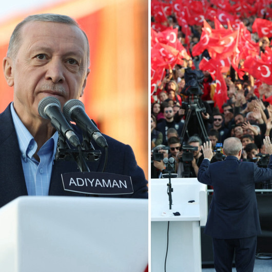 Cumhurbaşkanı Erdoğan'dan önemli açıklamalar: Adıyaman'da deprem konutlarının temeli atıldı
