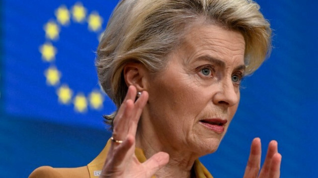 Présidente de la commission européenne, Ursula von der Leyen. Crédit Photo: JOHN THYS / AFP