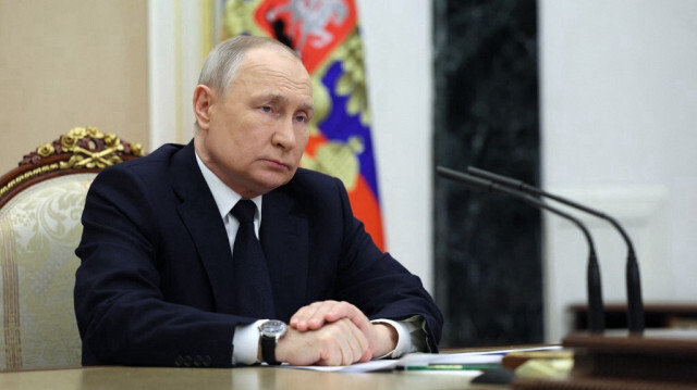 Le président russie Vladimir Poutine au Kremlin. Crédit Photo: Gavriil GRIGOROV / SPUTNIK / AFP