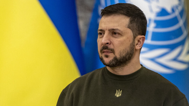 Ukraine's President Volodymyr Zelenskyy