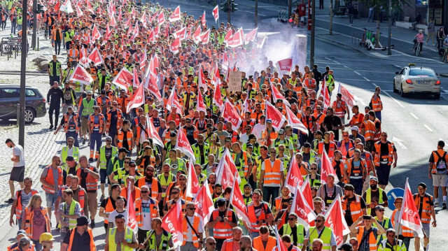 ألمانيا تشهد إضرابا في قطاع النقل هو الأكبر منذ عقود 