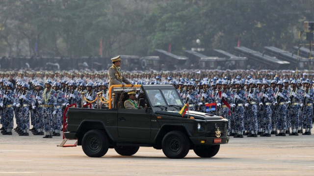 Le général en chef du Myanmar, Min Aung Hlaing. Crédit photo: RST / AFP