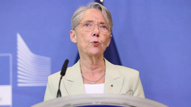 French Prime Minister Elisabeth Borne 