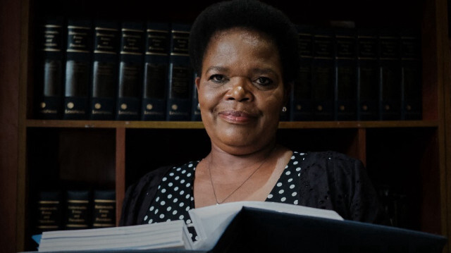 L'avocate des droits de l'homme Beatrice Mtetwa. Crédit Photo: Jekesai NJIKIZANA / AFP