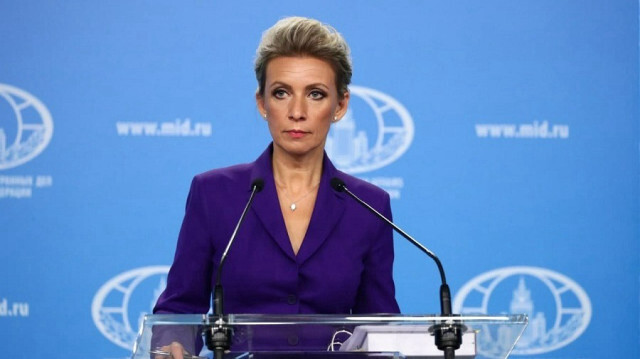 Russian Foreign Ministry spokeswoman Maria Zakharova