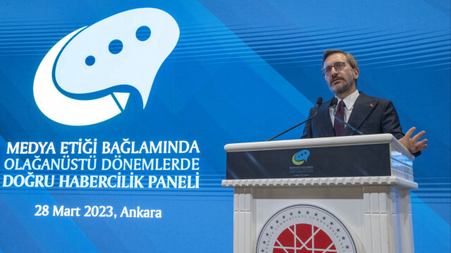 Cumhurbaşkanlığı İletişim Başkanı Fahrettin Altun.