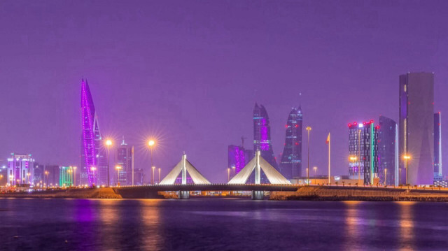 Une vue sur la capitale de Bahreïn Manama. Crédit photo: BAHRAIN'S COMMUNICATION AND MEDIA DIRECTORATE / AFP