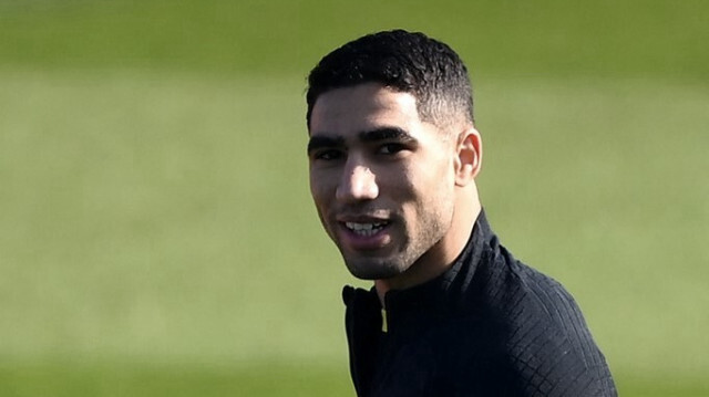 Le défendeur du PSG Achraf Hakimi. Crédit Photo: Franck FIFE / AFP