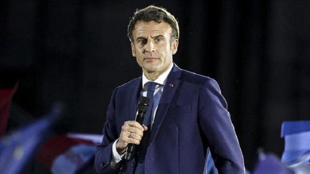 Le président français Emmanuel Macron. Crédit Photo: AA