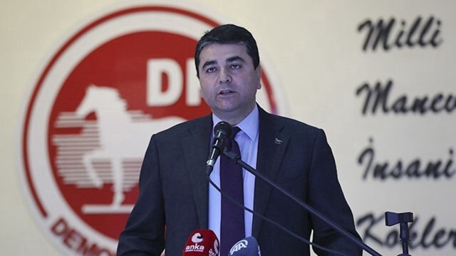 Demokrat Parti (DP) Genel Başkanı Gültekin Uysal.